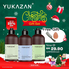 Yukazan Festive Christmas Gift Set Bundle 1 Body Wash 230ml