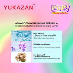 Yukazan POP! Hydro Hydrating Moisturizing Cleansing Balm Make Up Remover 50ml / Cleanser