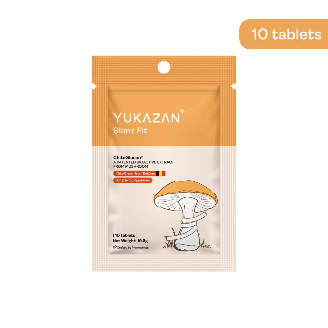 Yukazan Slimz Fit 10's Natural Fat Burner and Slimming Supplement. Stay Slim, Burn Fat Naturally