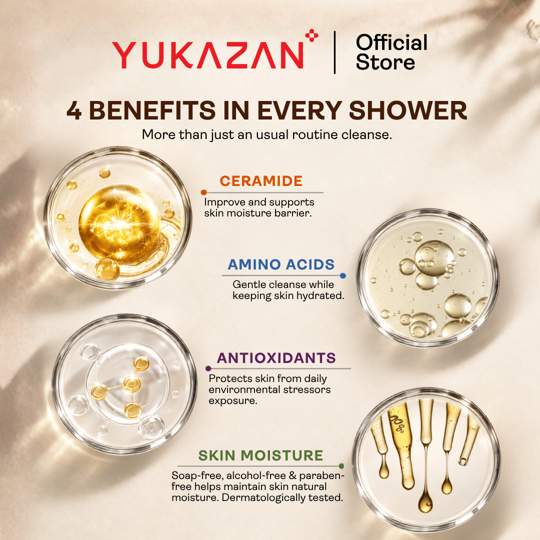 Yukazan Relax Zen Essential Oil Body Wash (500ml)