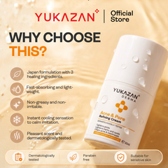 Yukazan Derma Refining Cream Acne & Pore 5ml Acne Removal Cream - Reduce acne in 7 days