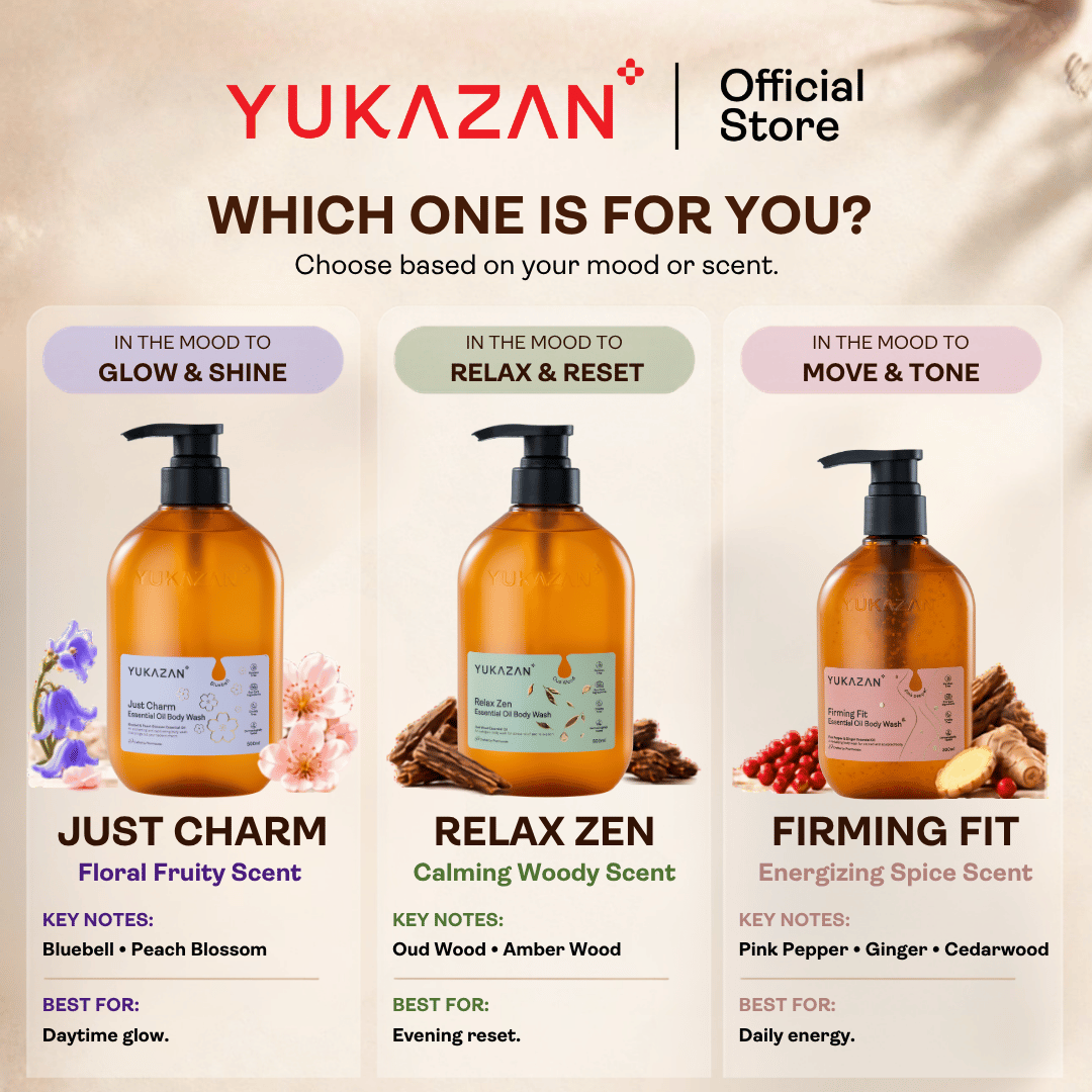 Yukazan Relax Zen Essential Oil Body Wash (500ml)