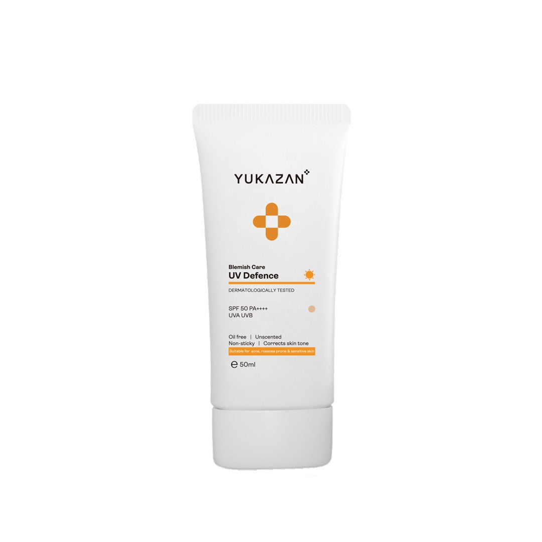 Yukazan Blemish Care UV Defence Sunscreen Sunblock SPF 50+ - 50ml