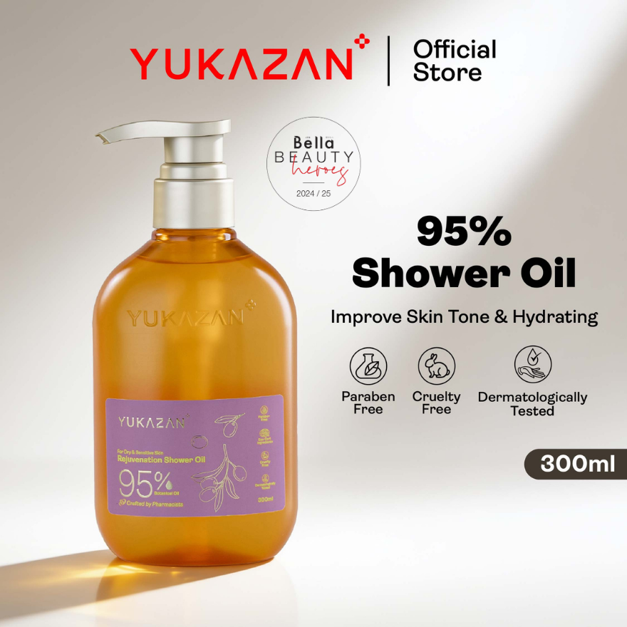 Yukazan 95% Rejuvenation Shower Oil (300ml)