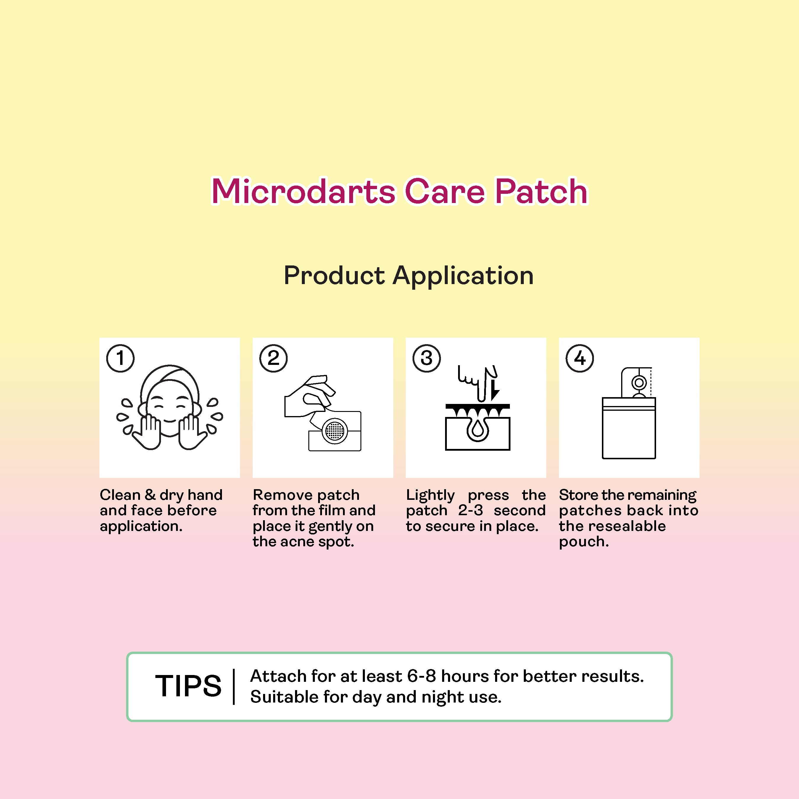 【Yukazan x Butterbear】Microdarts Acne Care Patch 9s | Microneedle Patches for Blind Pimples | Pure Hydrocolloid Skincare