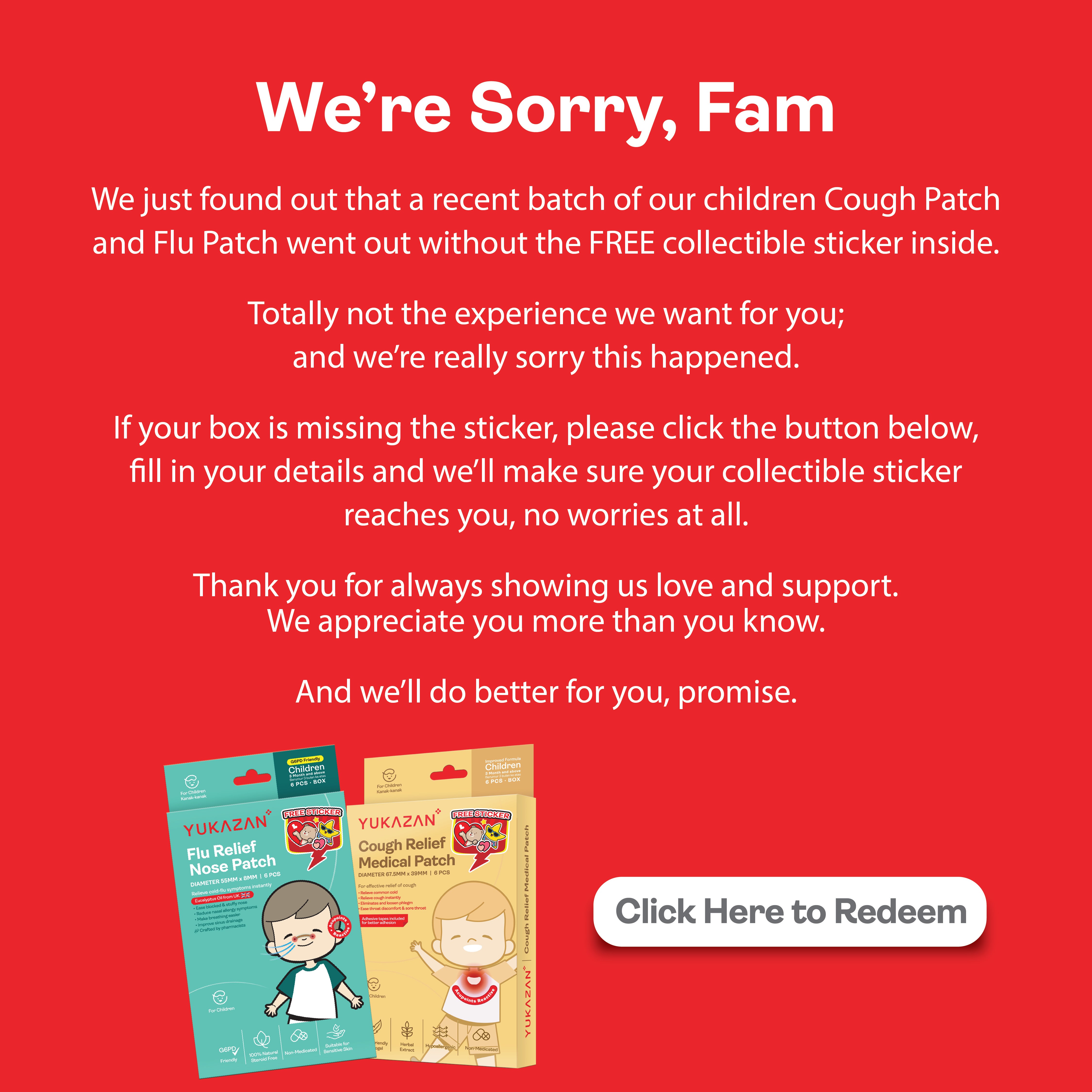 Yukazan Adult Flu Relief Nose Patch 6'S